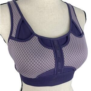 Nike Ultrabreathe Sports Bra Swoosh CZ4439-531 Purple Smoke Padded Womens SM